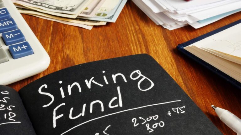 Sinking fund categories