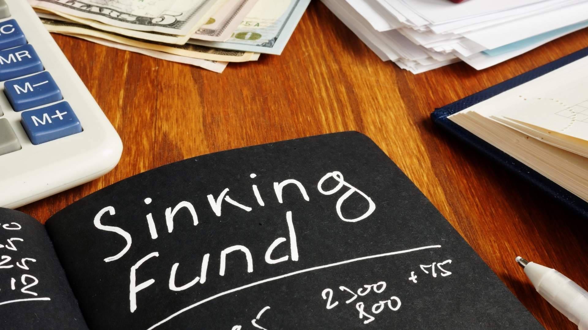 Sinking fund categories
